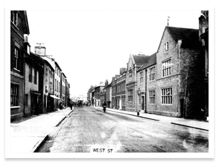 Farnham Grammar School building, West Street