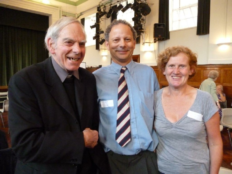 John Innes, Mike Mehta and Jill Goddard