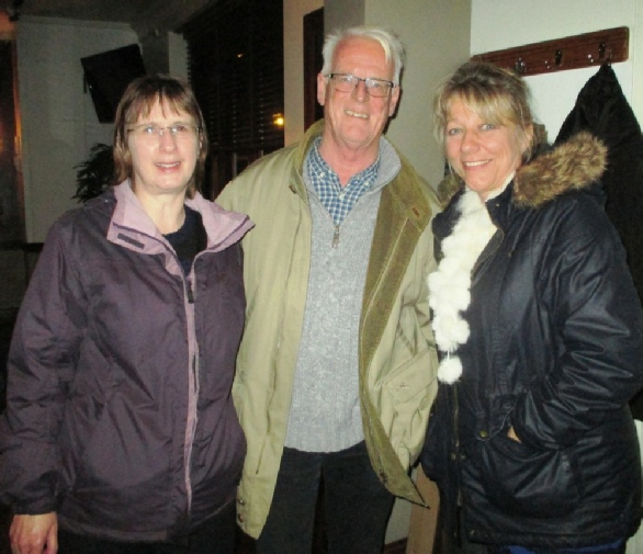 John Commerford, Sarah Jackson and Penny Bryant